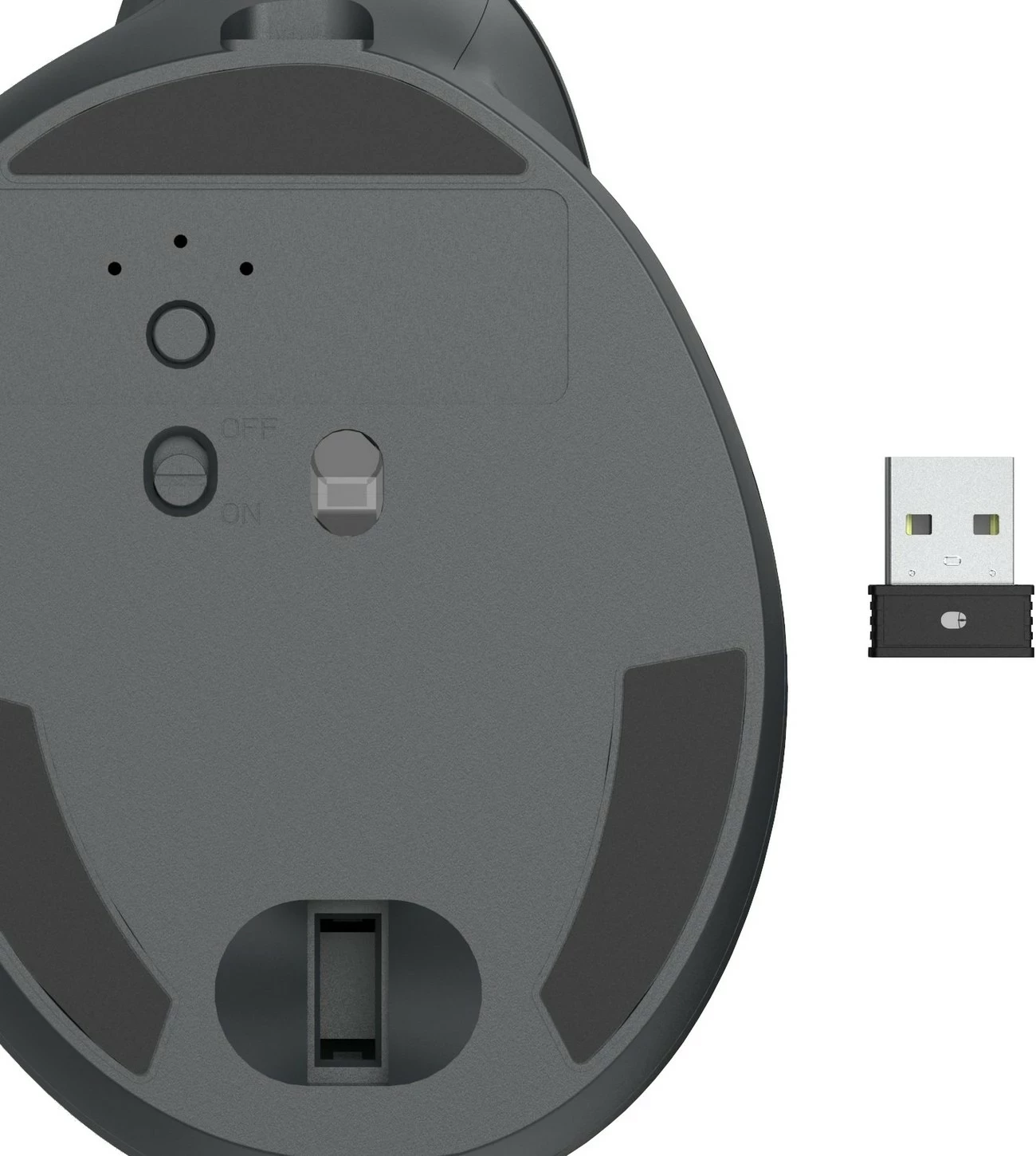 Vertikalna ergonomska miška Hama EWM-600, brezžična, za levo roko, črna