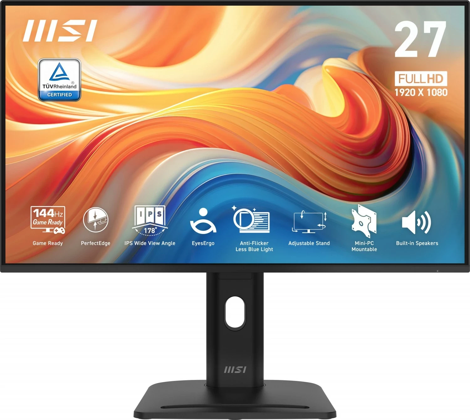 27-palčni monitor Full HD IPS, 144 Hz, črn MSI PRO MP275PG E14
