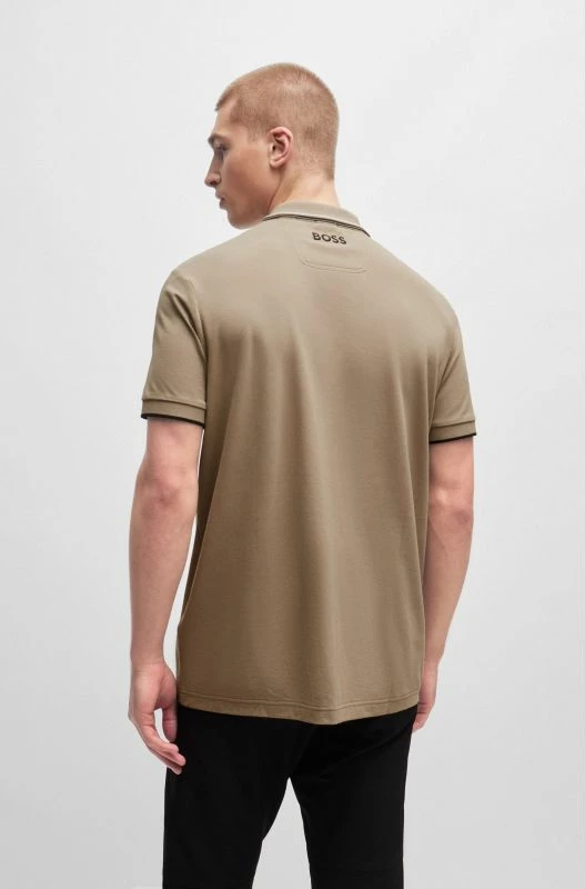 Polo majica Boss Paddy Pro, bež, moška