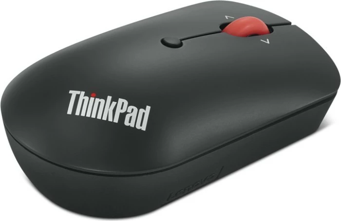 Kompaktna brezžična miška USB-C Lenovo ThinkPad 4Y51D20848, črno-rdeča