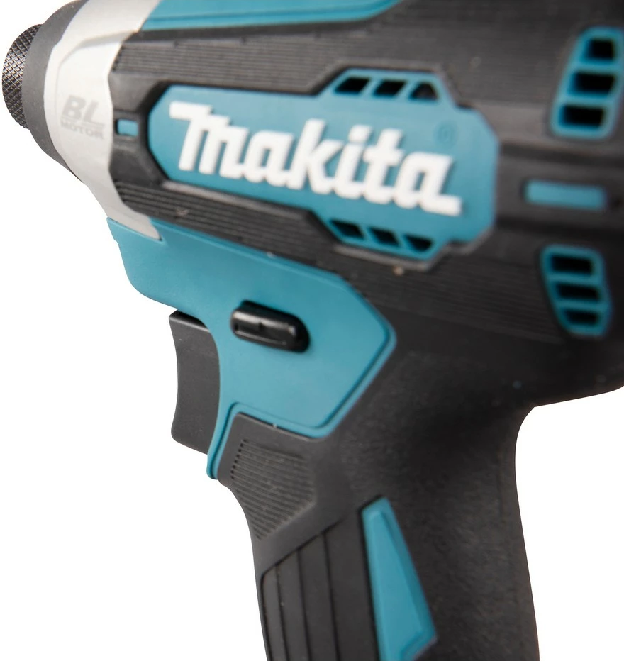 Vrtalni udarni ključ, Makita DTD157Z, brezkrtačen, 18 V, 1/4", 3000 RPM, črno/zelena