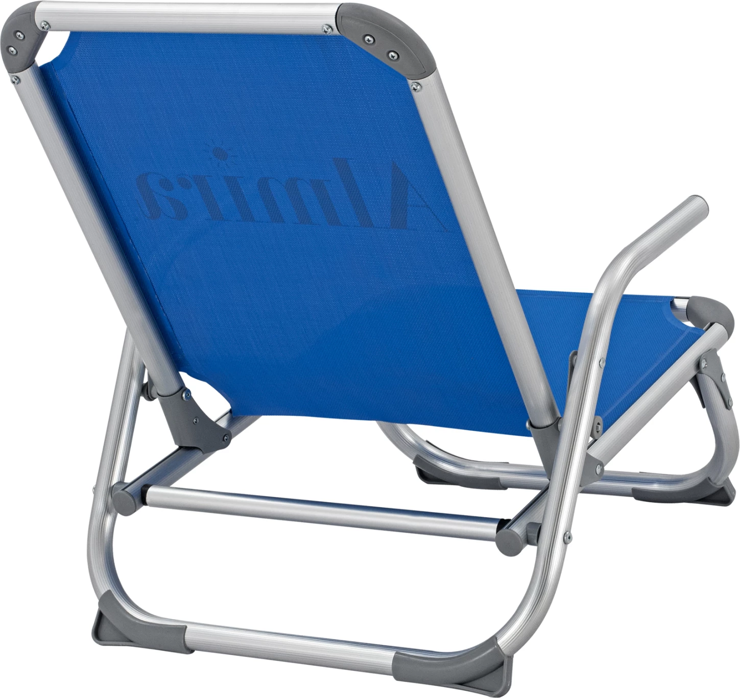 Stol za plažo FH5053.01 težki tip moder aluminij 56x70x66 cm