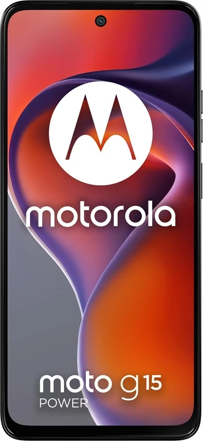 Pametni telefon Motorola moto g15 power, 6,72", Android 15, 8 GB RAM, 256 GB, siva