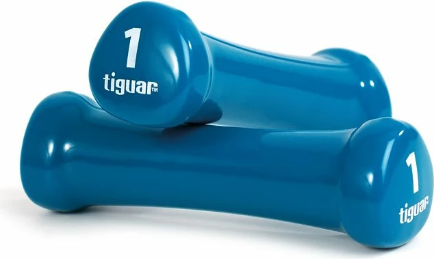 Vinilne uteži za vadbo, Tiguar, modre