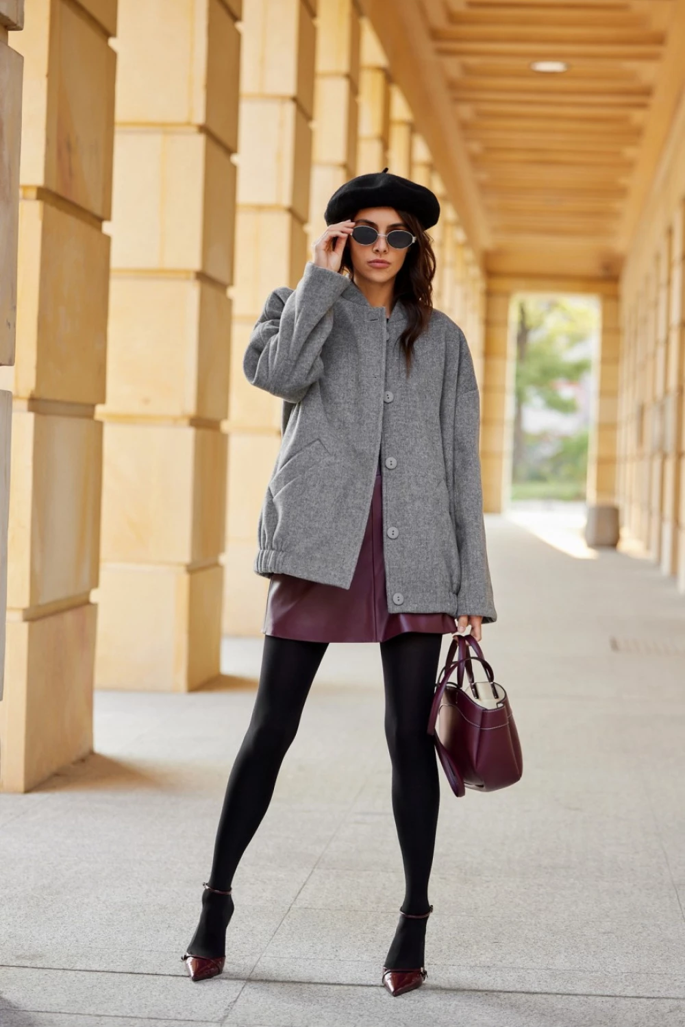 Jakna Roco Fashion 202990, siva