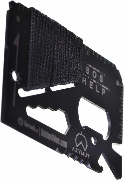 Multifunkcijska kartica Azymut, črna