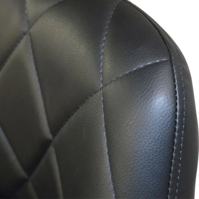 Barski stol Rose FH204.01 z dvižnim plinom in črnim PU 47x40x104cm, set 2 kosov