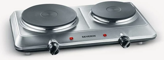 Električna kuhalna plošča, 2 kuhališča, inox, namizna Severin DK 1014 Električna kuhalna plošča, 2 kuhališča, inox, namizna Severin DK 1014