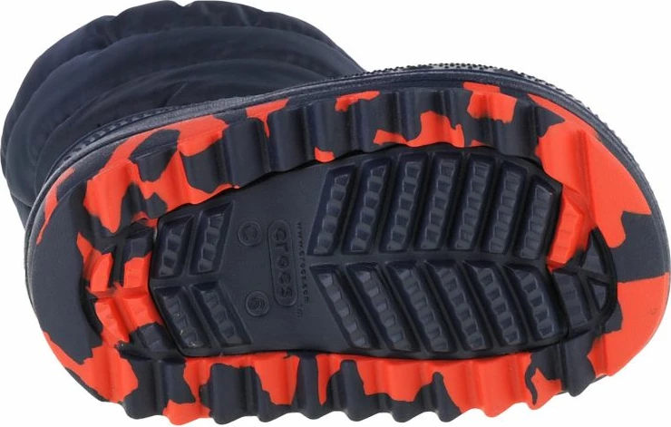 Topli otroški škornji Classic Neo Puff Crocs, 207683-410, temno modri