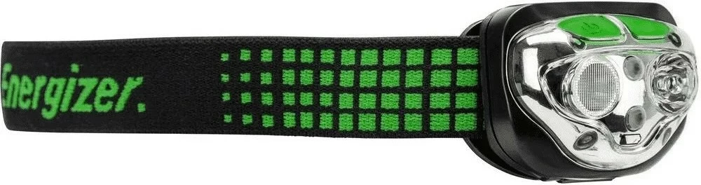 Svetilka za glavo Vision Ultra, Energizer, 400 lumnov, 15 h, črno/zelena