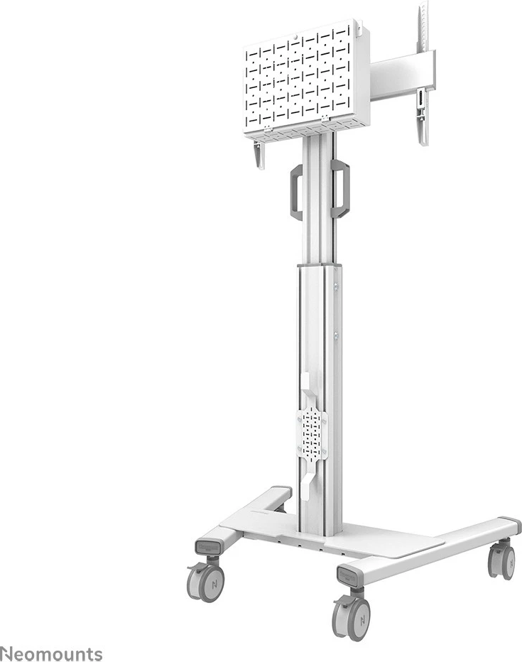 Prenosni voziček za TV, Neomounts Newstar FL50S-825WH1, za zaslone 37–75 inčev, nastavljiva višina, bela Prenosni voziček za TV, Neomounts Newstar FL50S-825WH1, za zaslone 37–75 inčev, nastavljiva višina, bela