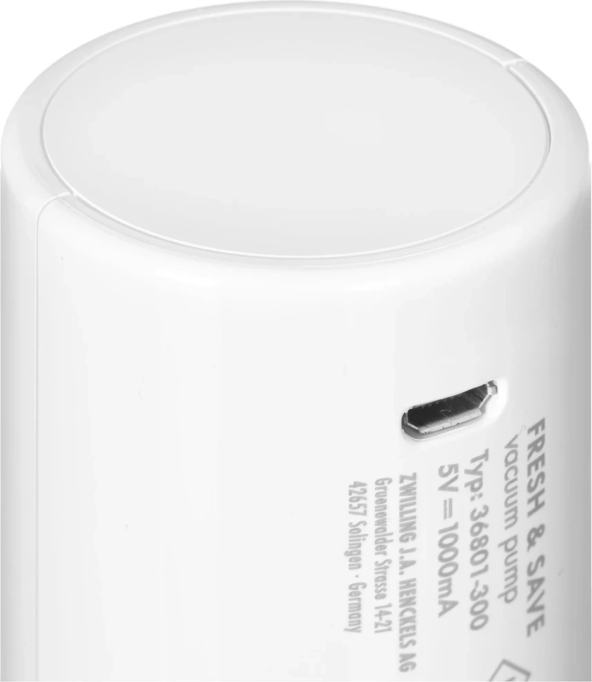 Vakumska črpalka 19 cm, Zwilling Fresh & Save 36801-300-0, bela
