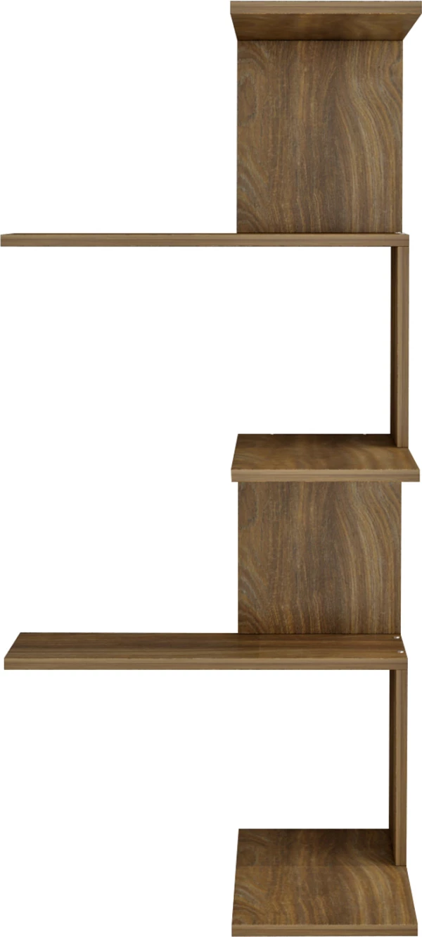 Stenske police RORY FH8931.12 melamin v naravni barvi 22x51,5x109Hcm