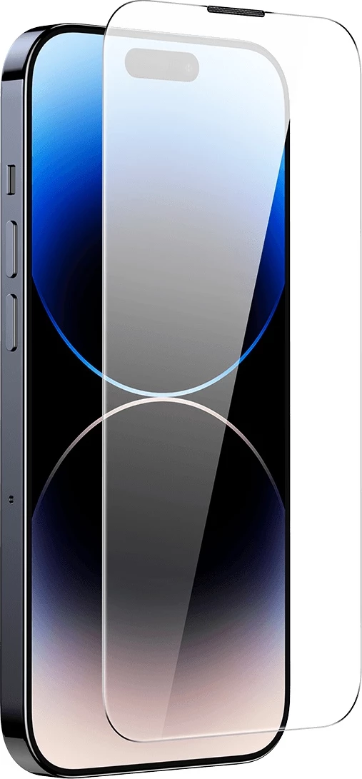 Zaščitno kaljeno steklo 0,4 mm za iPhone 14 Pro Max, Baseus, prozorno, z montažnim kompletom