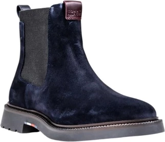 Škornji za moške, modri, Tommy Hilfiger Jeans