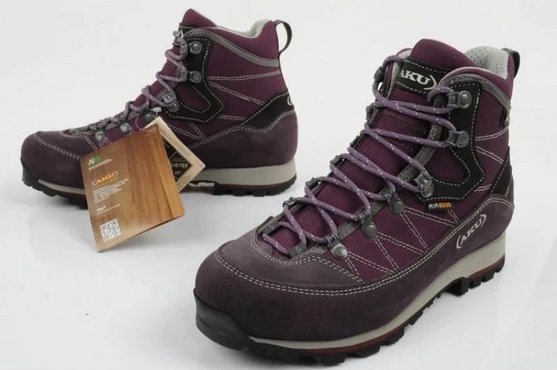 Trek čevlji za planinarjenje za ženske Aku, vijolični