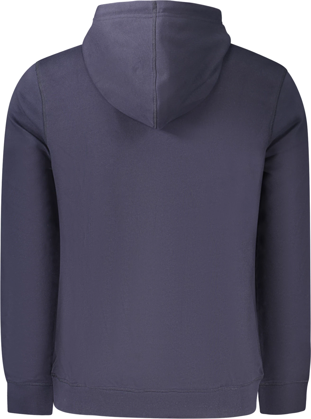 Pulover s kapuco za moške BOSS, moder