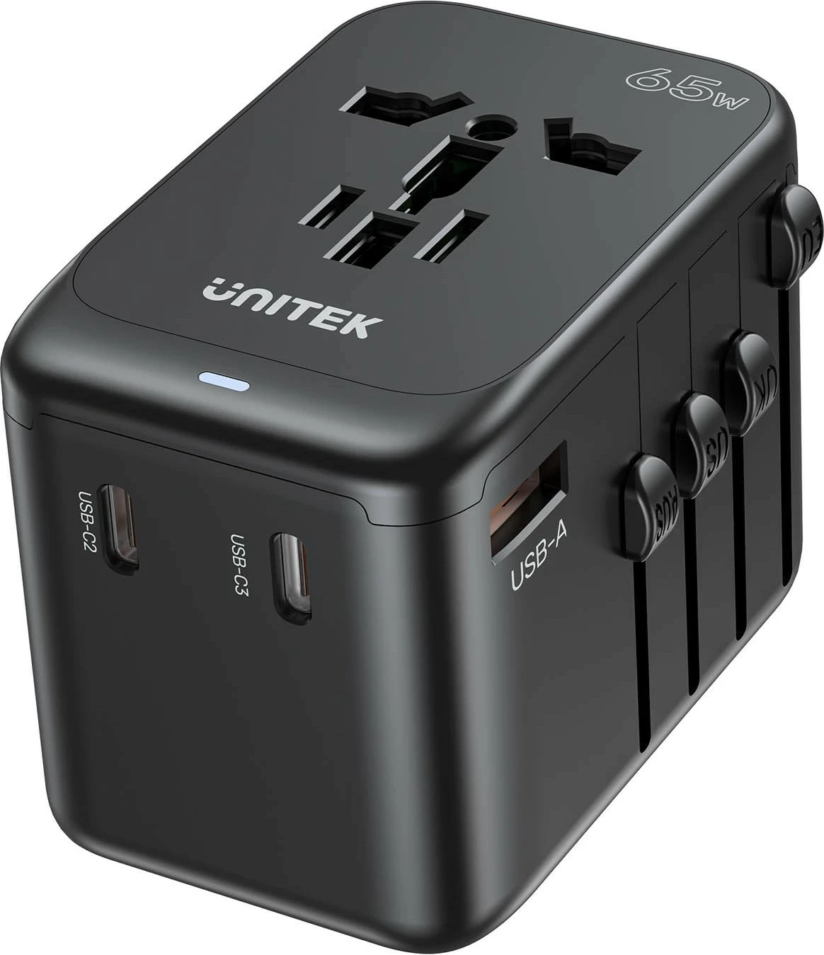 Potovalni polnilnik 65 W Unitek