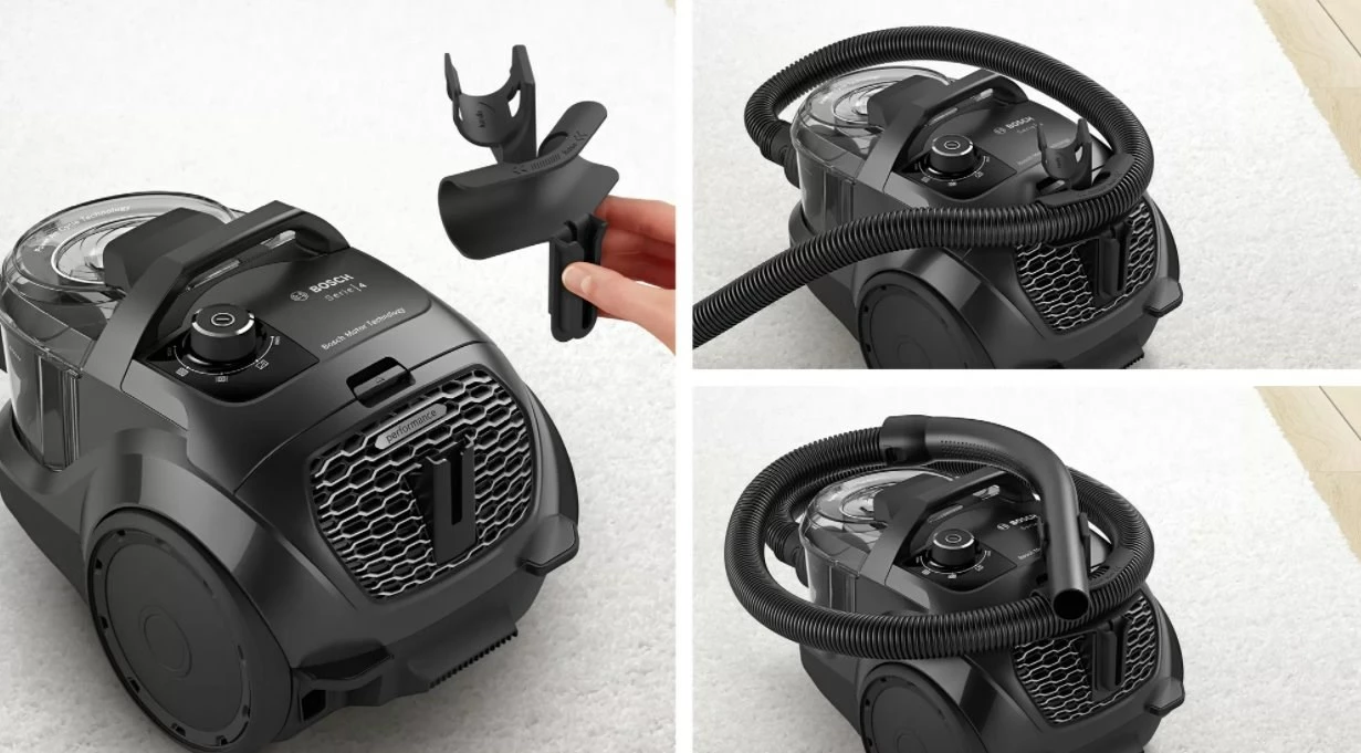 Vakum za tla Bosch BGC21X300, 550 W, črn