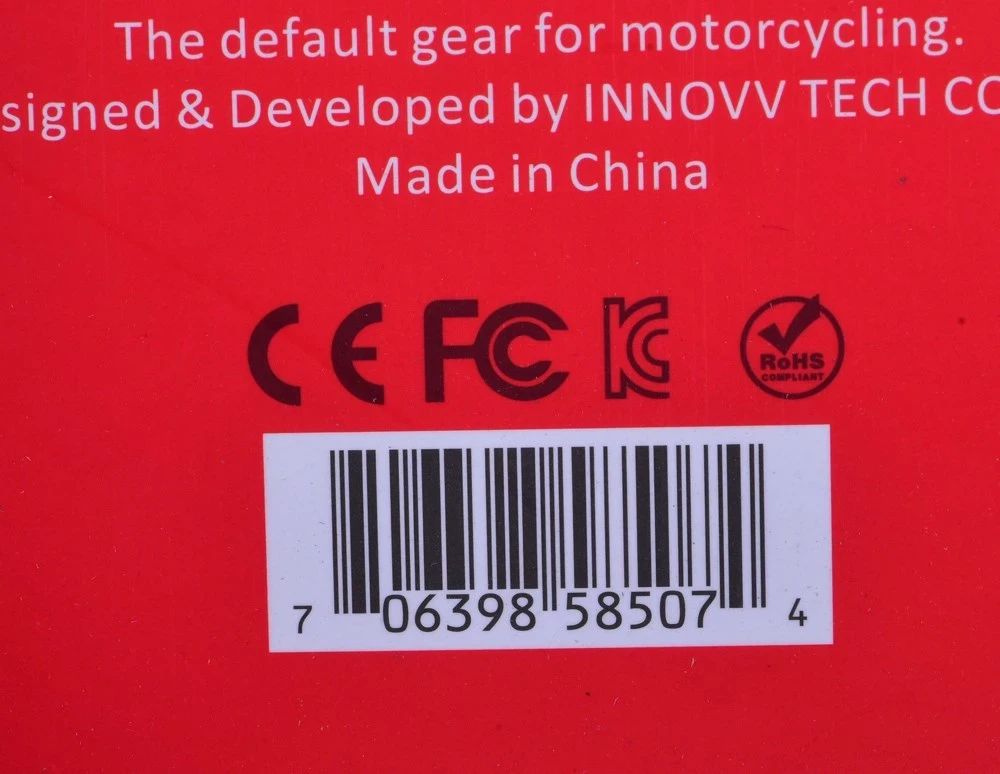 Prenosna kamera za motor INNOVV K5, črna