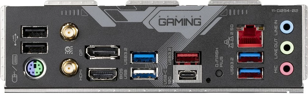 Matična plošča B650 GAMING X AX V2 Gigabyte, Socket AM5, ATX, 4x DDR5, Wi‑Fi 6E, črna