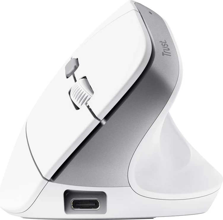 Brezžični optični miška Bayo II, Trust, 2400 DPI, bel