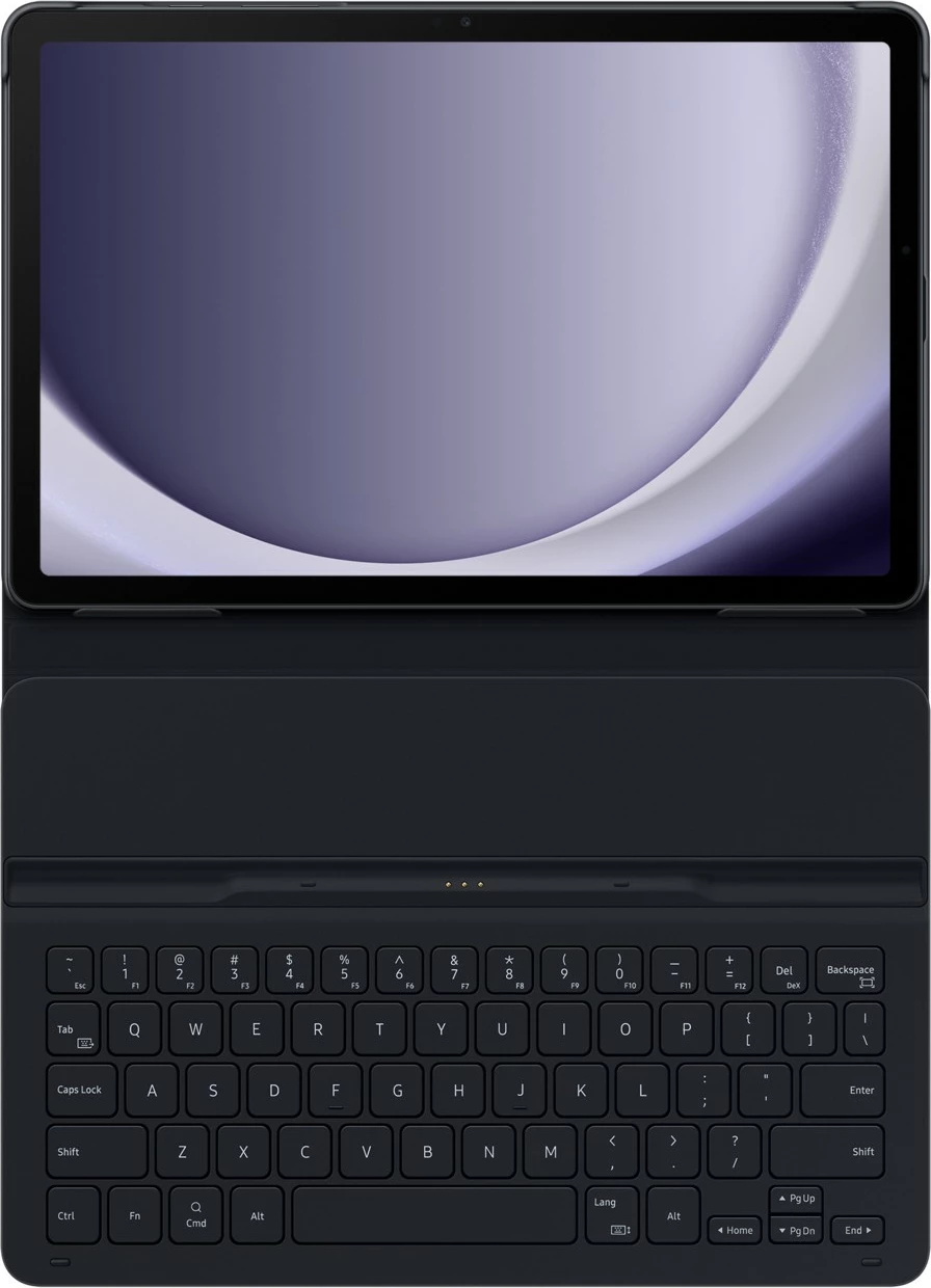 Ovitek s tipkovnico za Galaxy Tab A9+, Samsung Book Cover Slim EF-DX211BBGGDE, črn Ovitek s tipkovnico za Galaxy Tab A9+, Samsung Book Cover Slim EF-DX211BBGGDE, črn
