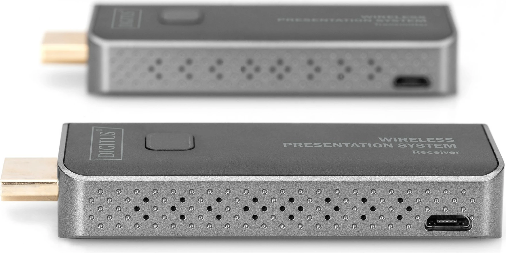 Brezžični predstavitveni sistem Click & Present Mini, Digitus, AV predajnik in sprejemnik, Full HD, črn