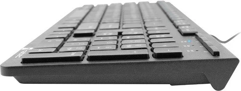 Ergonomska žična tipkovnica Natec Discus 2, črna