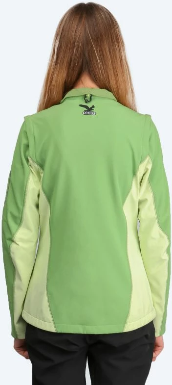 Mehka jakna za ženske Salewa, zelena