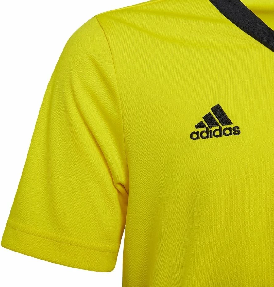 Otroška majica adidas Entrada 22, rumena