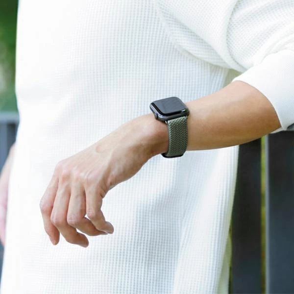 Elastičen pašček za Apple Watch UNIQ Aspen, Weavex™, 38/40/41 mm, siv Elastičen pašček za Apple Watch UNIQ Aspen, Weavex™, 38/40/41 mm, siv