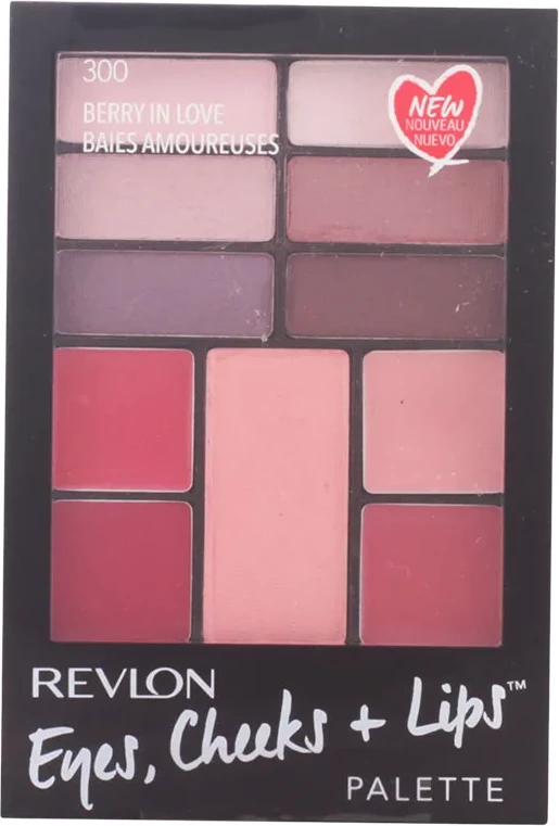 Paleta ličil Eyes Cheeks Lips 300 Berry In Love, Revlon, unisex