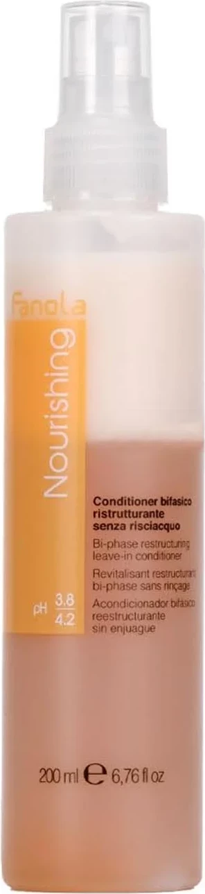 Dvofazni balzam brez izpiranja Nourishing Fanola, unisex, 200 ml