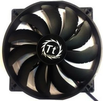 Ventilator za računalniško ohišje Thermaltake Pure 20, 200 mm, 800 RPM, črn