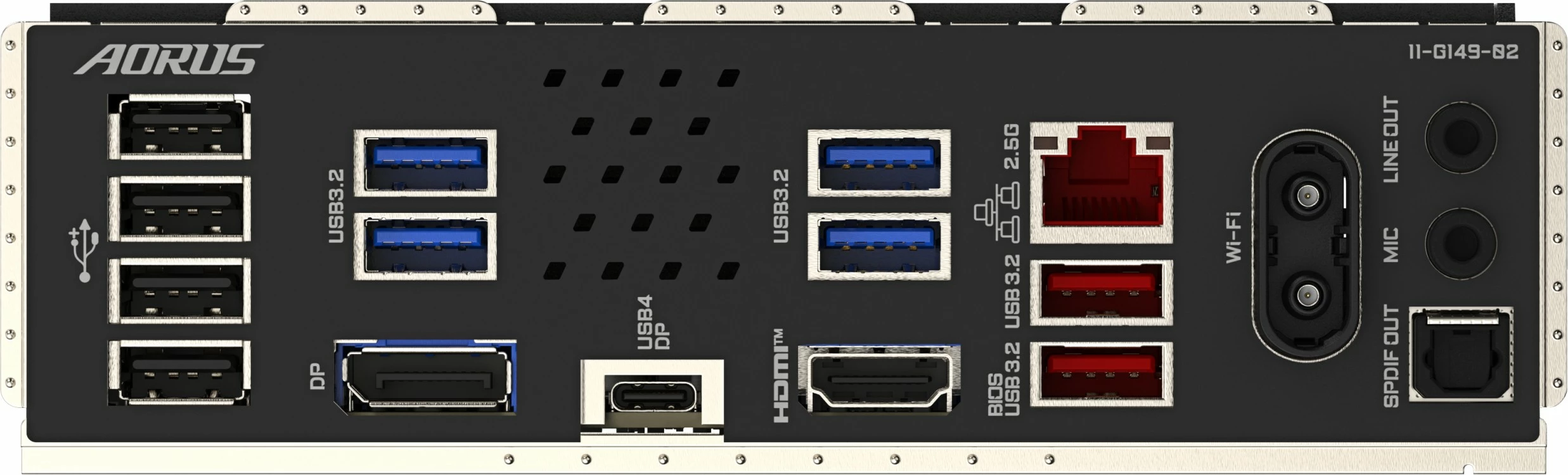 Plošča za matično ploščo Gigabyte B860M AORUS ELITE WIFI6E, LGA1851
