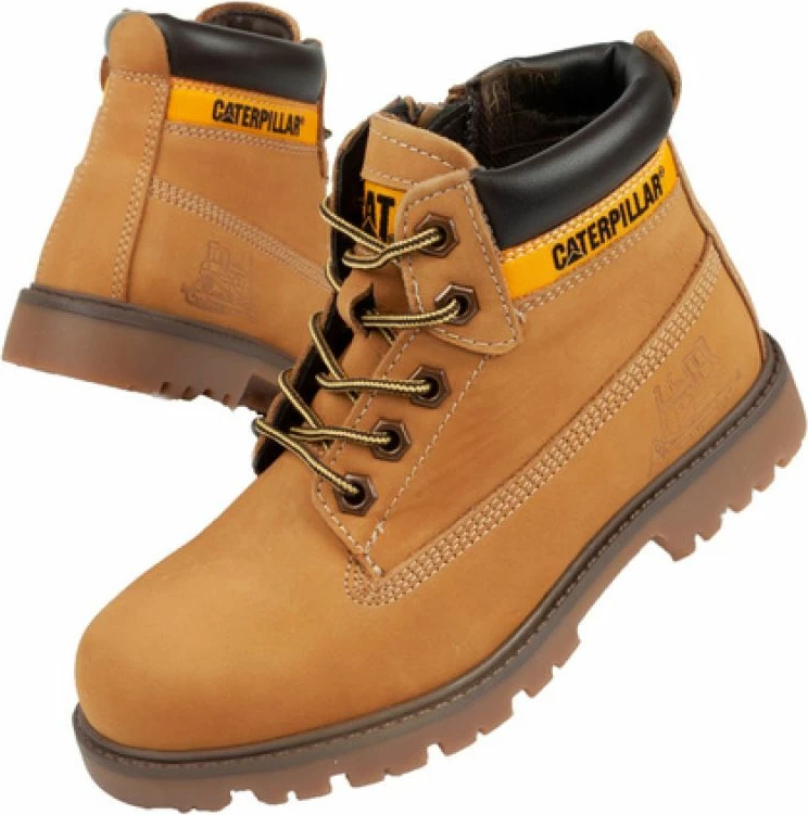 Otroške čevlje Caterpillar Jr, rjave