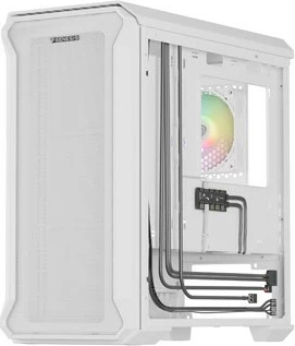 Računalniško ohišje Micro Tower, ARGB, bel, Natec Genesis IRID 503 ARGB LITE