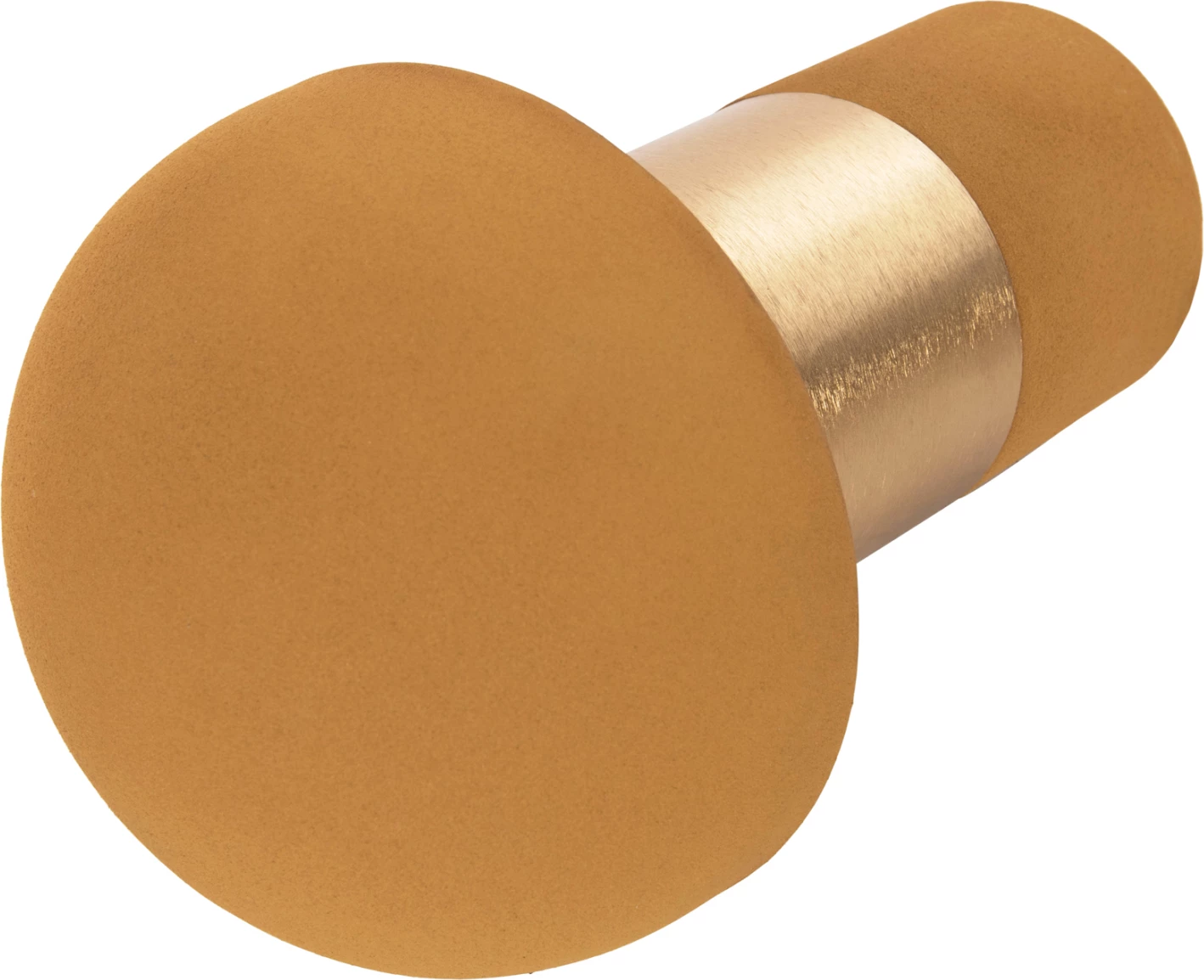 Namizna svetilka PUNE FH4255.09 kovinska v gorčično-zlati barvi Φ18x28Hcm