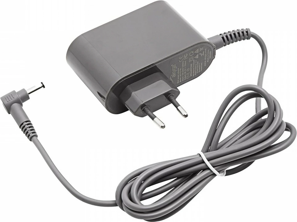 Polnilec za sesalnik Dyson V10/V11/V15, AKYGA AK-PD-07, 30,45 V, 1,1 A, siv