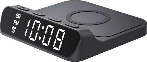 Brezžični polnilec Havit W3031, timer, USB Type-C, 15 W, črn