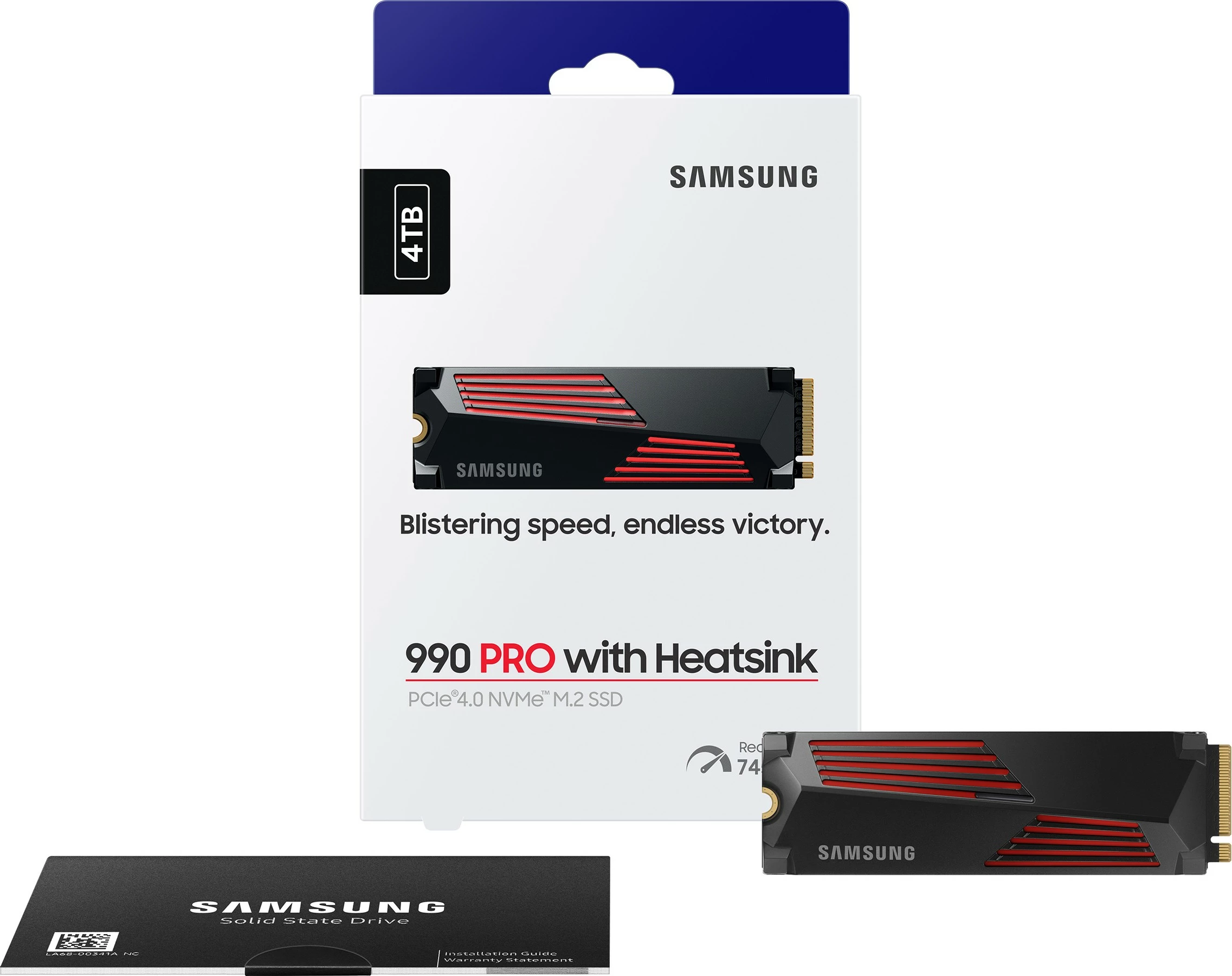 SSD visokih zmogljivosti, Samsung 990 PRO, 4 TB, M.2 2280 PCIe x4 Gen4 NVMe SSD visokih zmogljivosti, Samsung 990 PRO, 4 TB, M.2 2280 PCIe x4 Gen4 NVMe