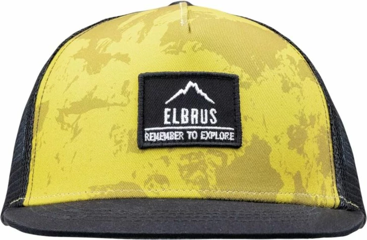 Kapa s šiltom za moške in ženske Elbrus Ramond, črna in rumena