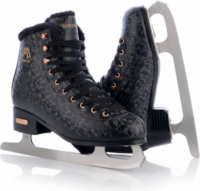 Patine za umetnostno drsanje Tempish Mariane, črne, za moške in ženske