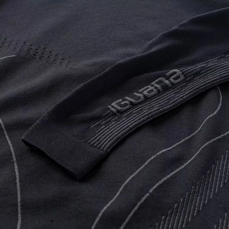 Termo majica za ženske Iguana, črna