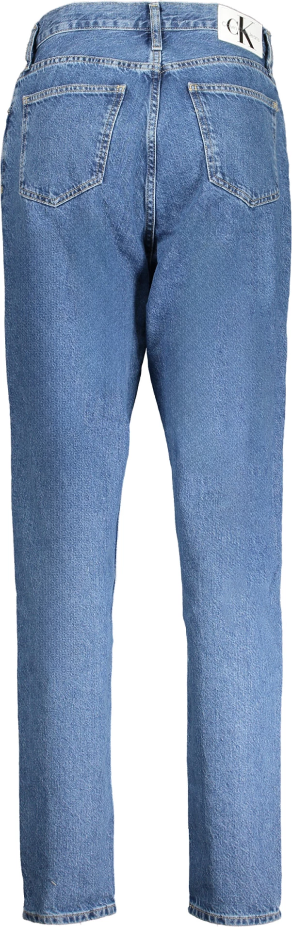 Mom jeans za ženske Calvin Klein, modre