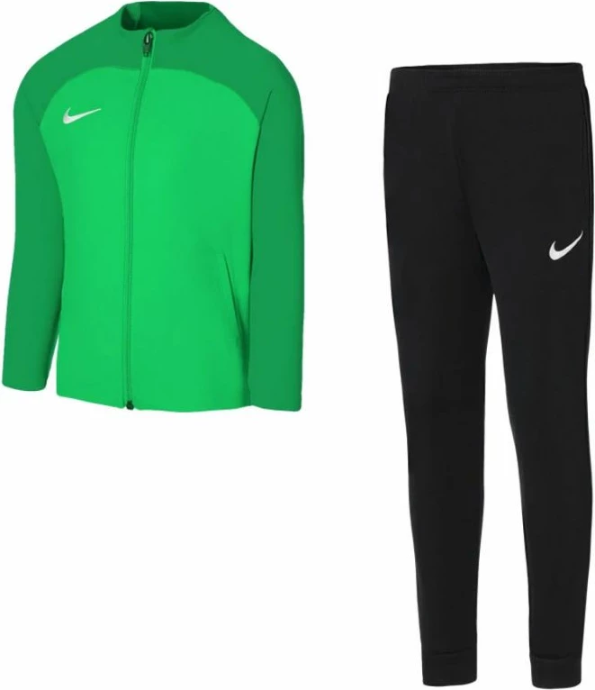 Trenerka za otroke Nike, črna in zelena