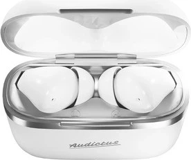 Brezžične slušalke z aktivnim dušenjem šuma Audictus Dopamine ANC TWS, bele