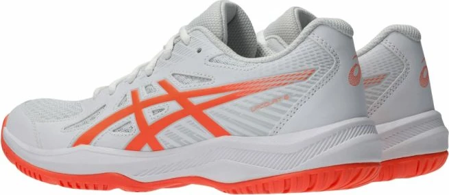 Volejbalne atlete, Asics Upcourt 6, bele-oranžne