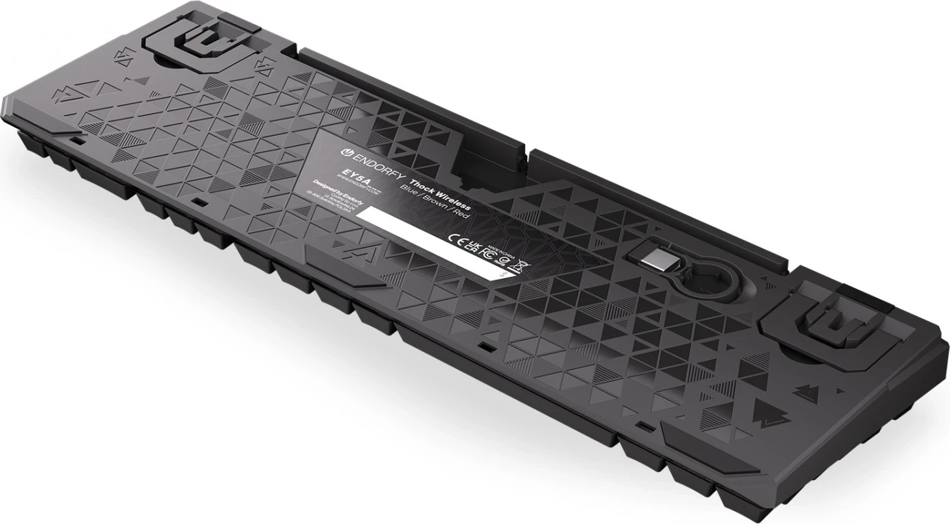 Tipkovnica Endorfy Thock, Wi‑Fi, črna